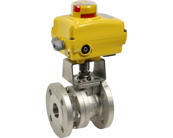 Stainless steel ball valve 540 IIT PN40 DN15 + SA03 230V AC